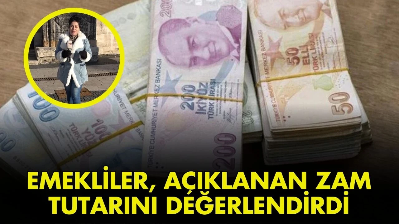 Emekliler, Açıklanan Zam Tutarını Değerlendirdi