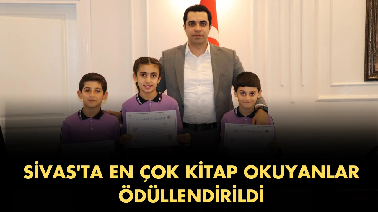 En Çok Kitap Okuyanlar Ödüllendirildi