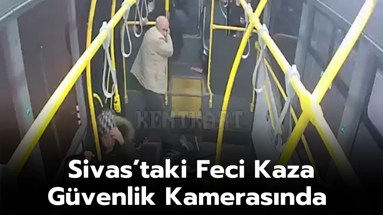 Sivas’taki Feci Kaza Kamerada 