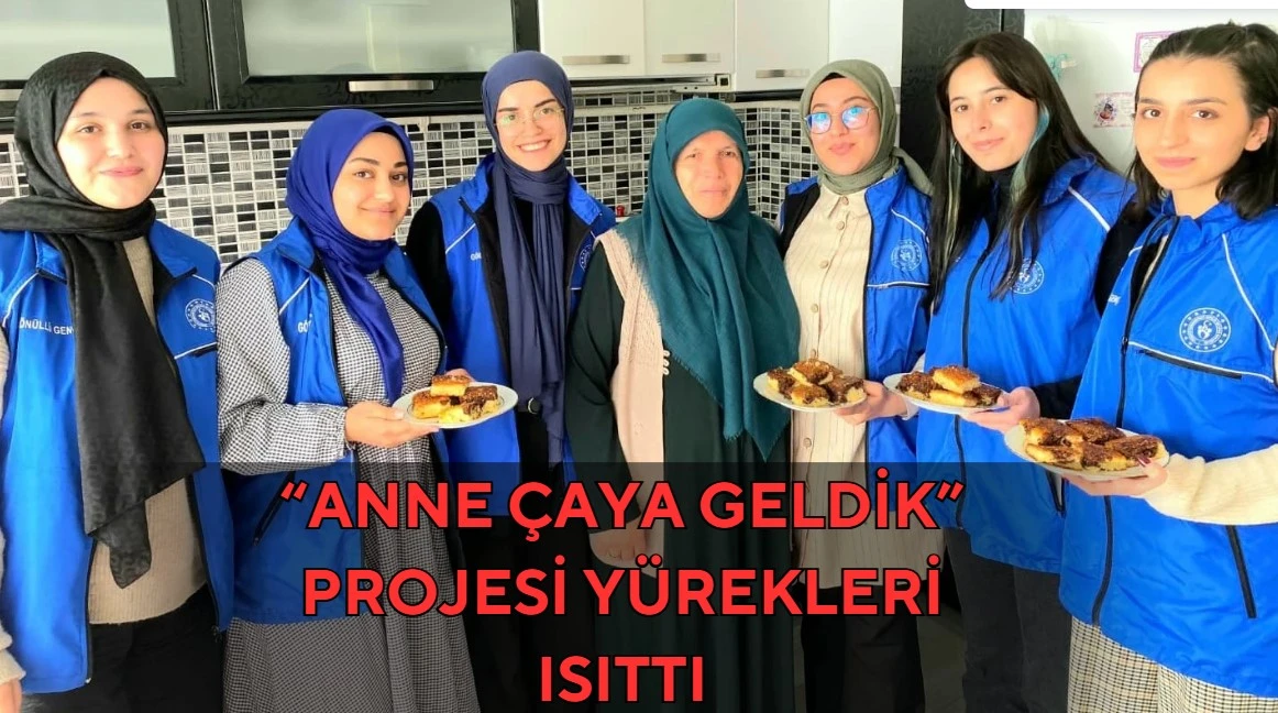 “Anne Çaya Geldik” Projesi Yürekleri Isıttı