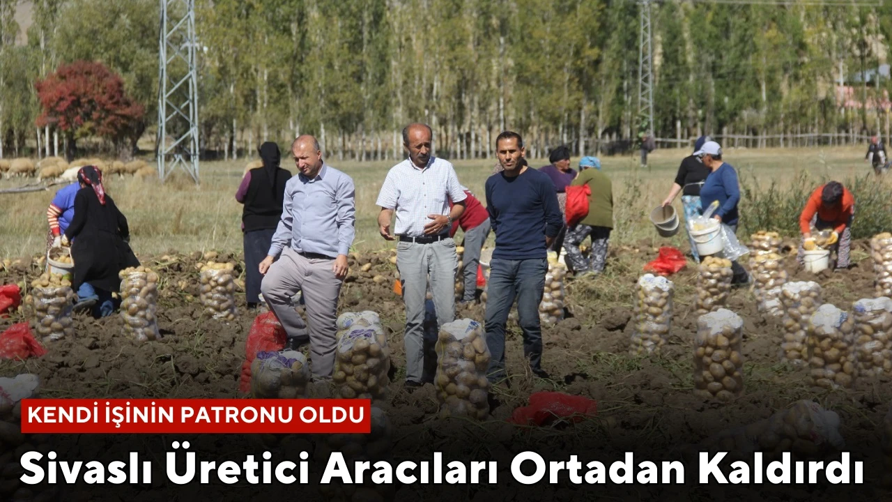 Sivaslı Üretici Aracıları Ortadan Kaldırdı, Artık Kendi İşinin Patronu   