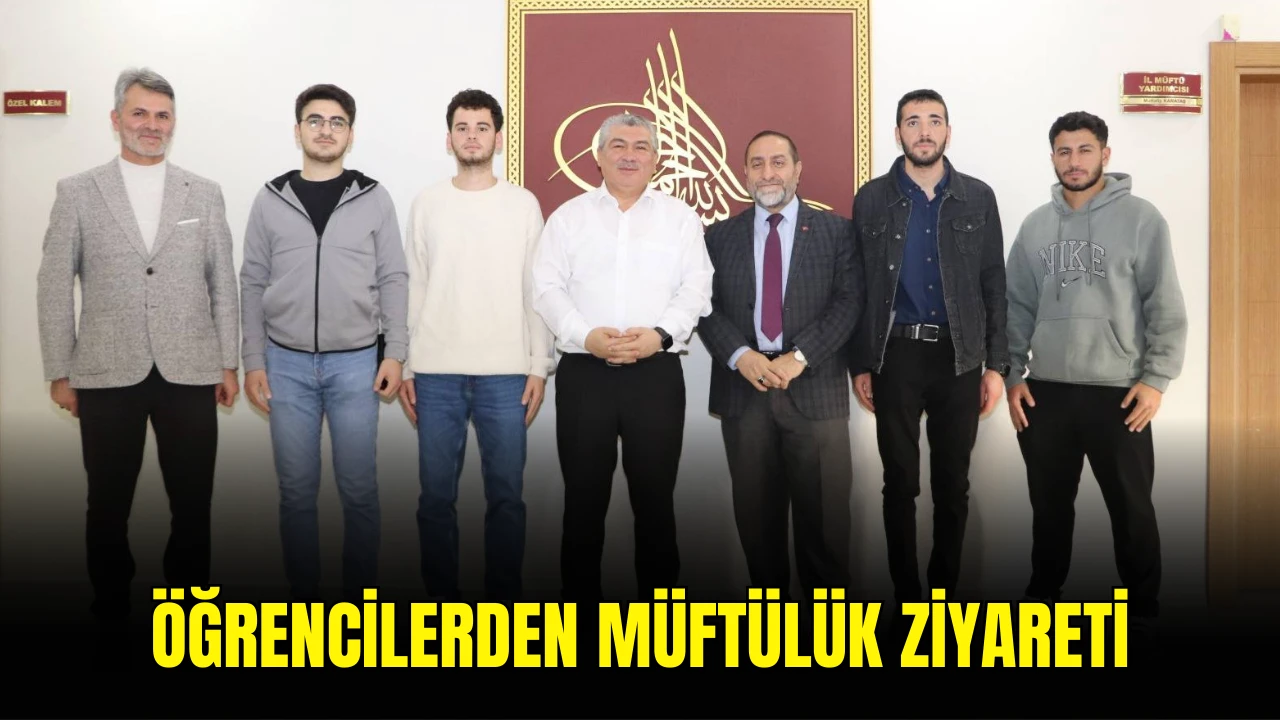 Öğrencilerden Müftülük Ziyareti