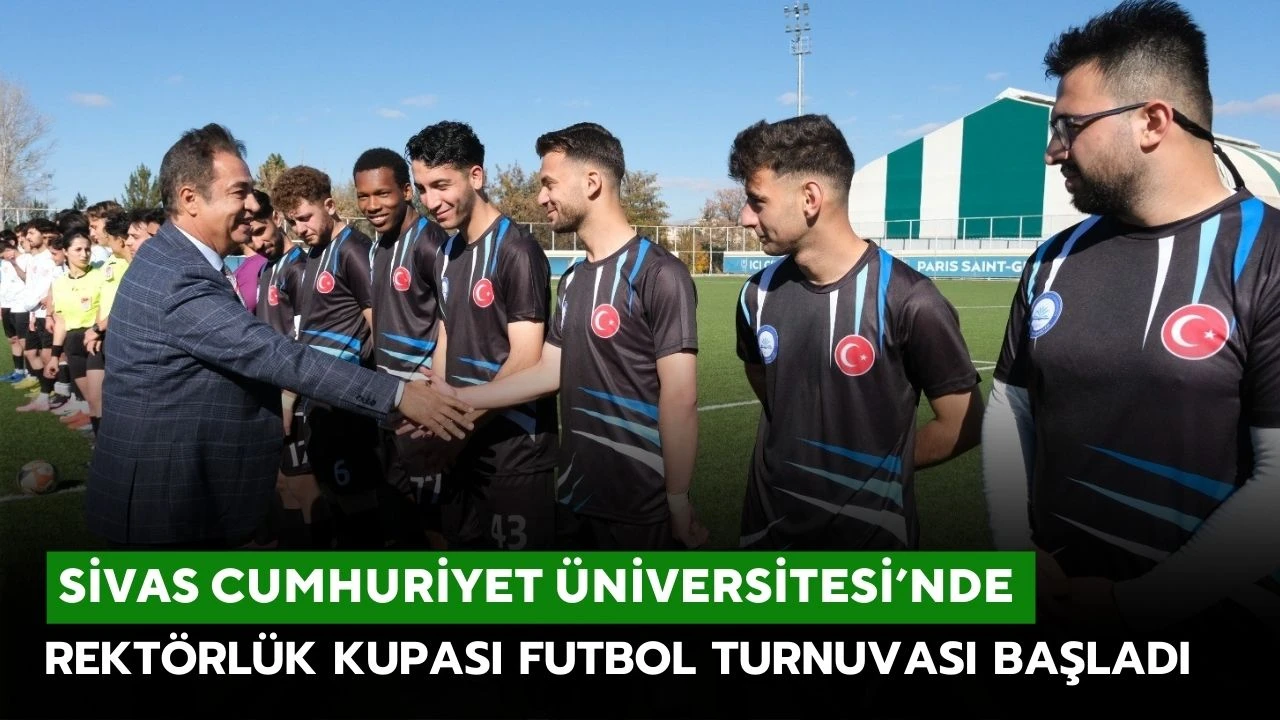 Rektörlük Kupası Futbol Turnuvası Başladı