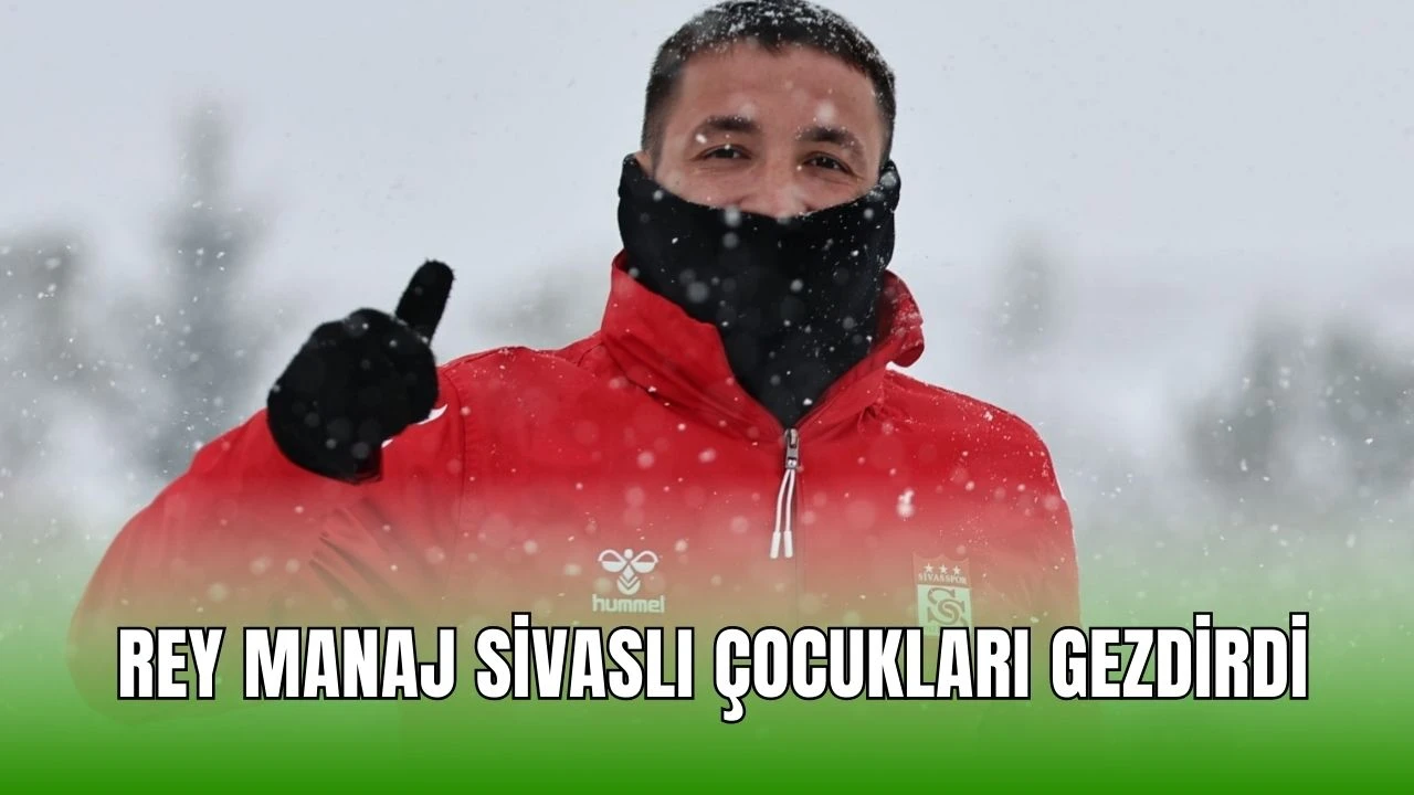 Rey Manaj Sivaslı Çocukları Gezdirdi