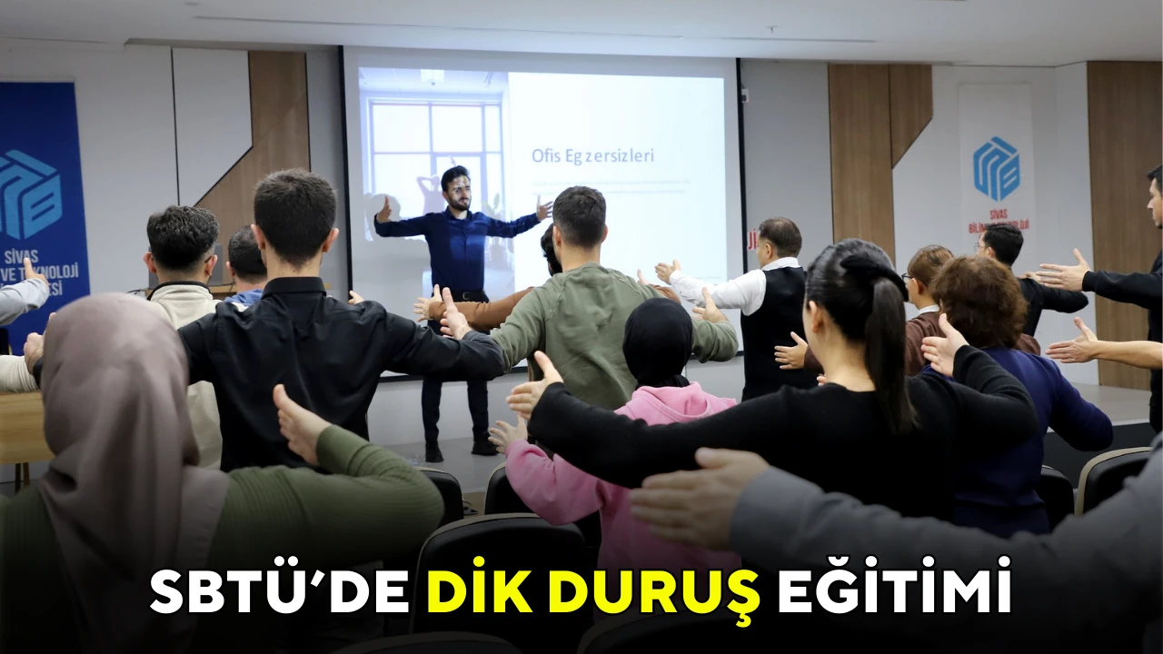 SBTÜ’de Dik Duruş Eğitimi