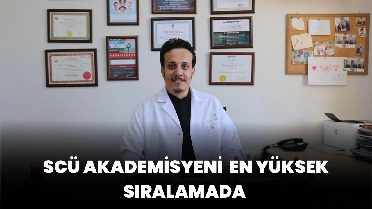 SCÜ Akademisyeni  En Yüksek Sıralamada 