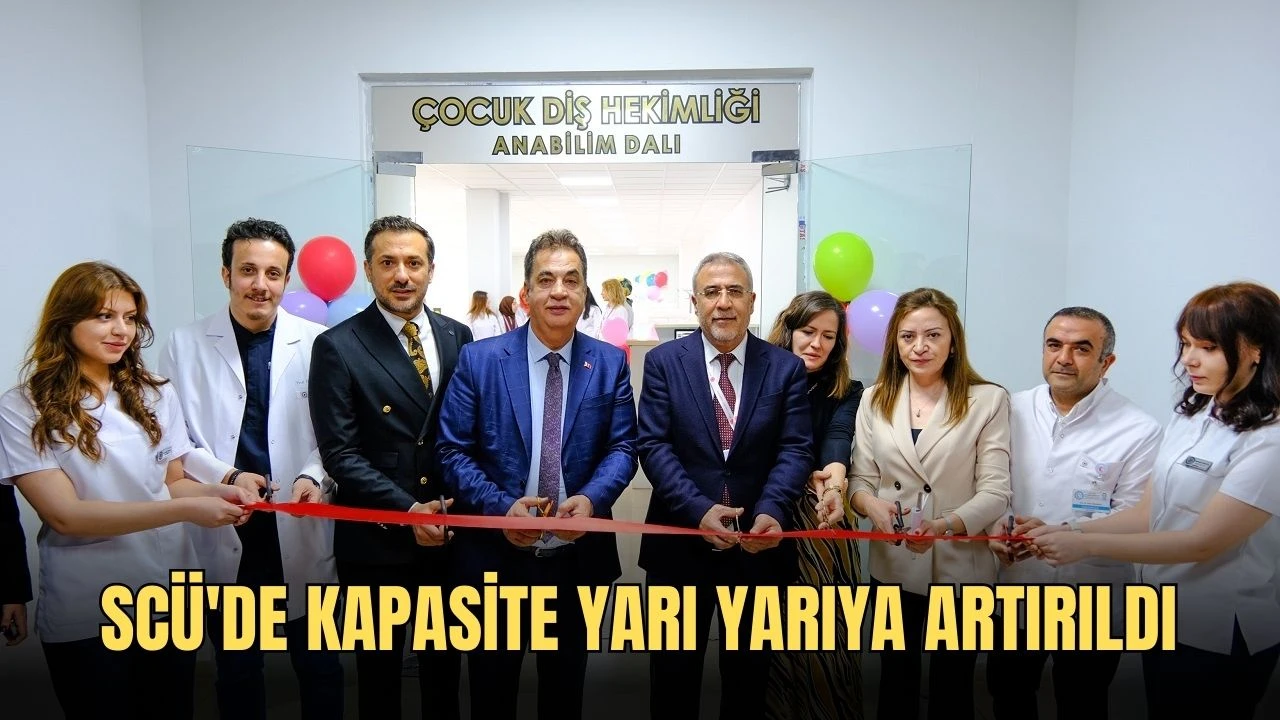 SCÜ'de Kapasite Yarı Yarıya Artırıldı