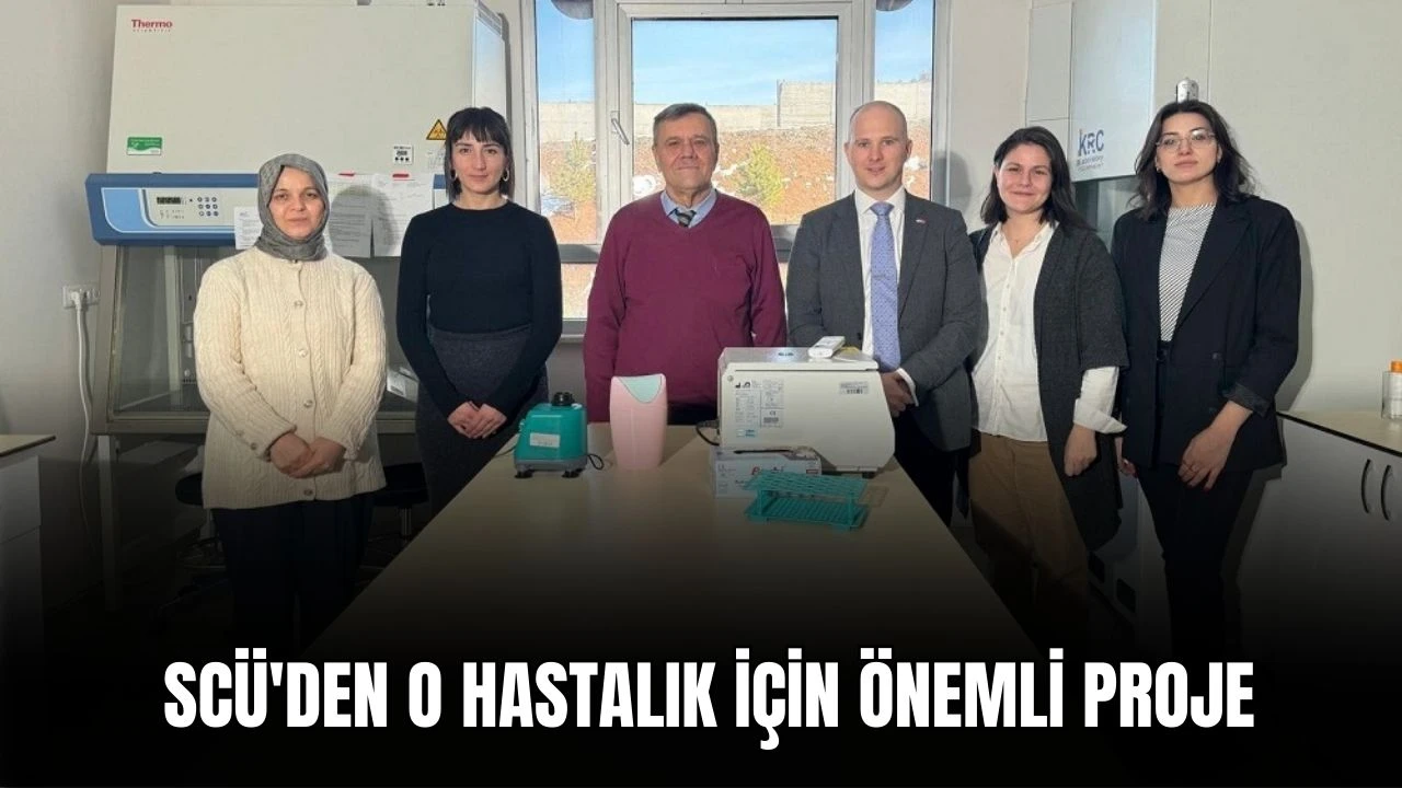 SCÜ'den O Hastalık İçin Önemli Proje