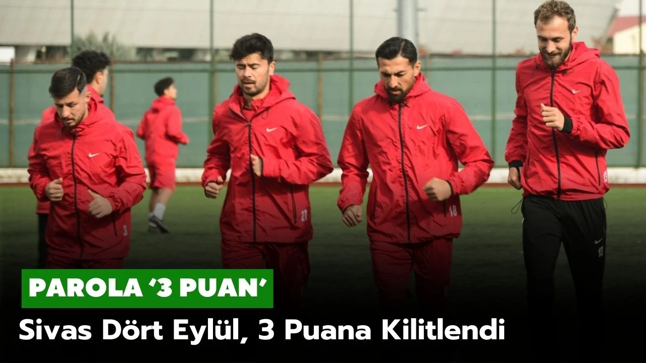 Sivas Dört Eylül, 3 Puana Kilitlendi