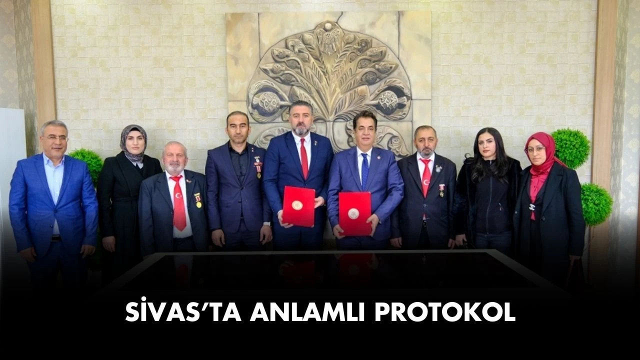 Sivas’ta Anlamlı Protokol