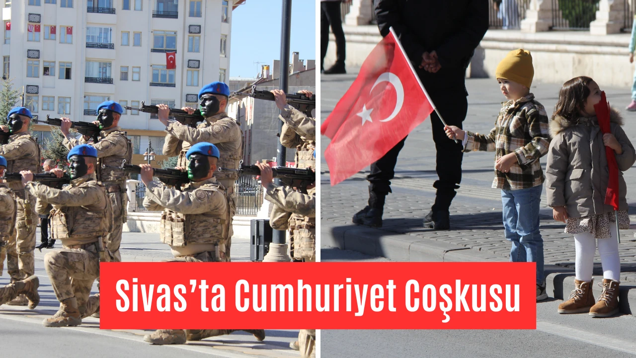 Sivas’ta Cumhuriyet Coşkusu