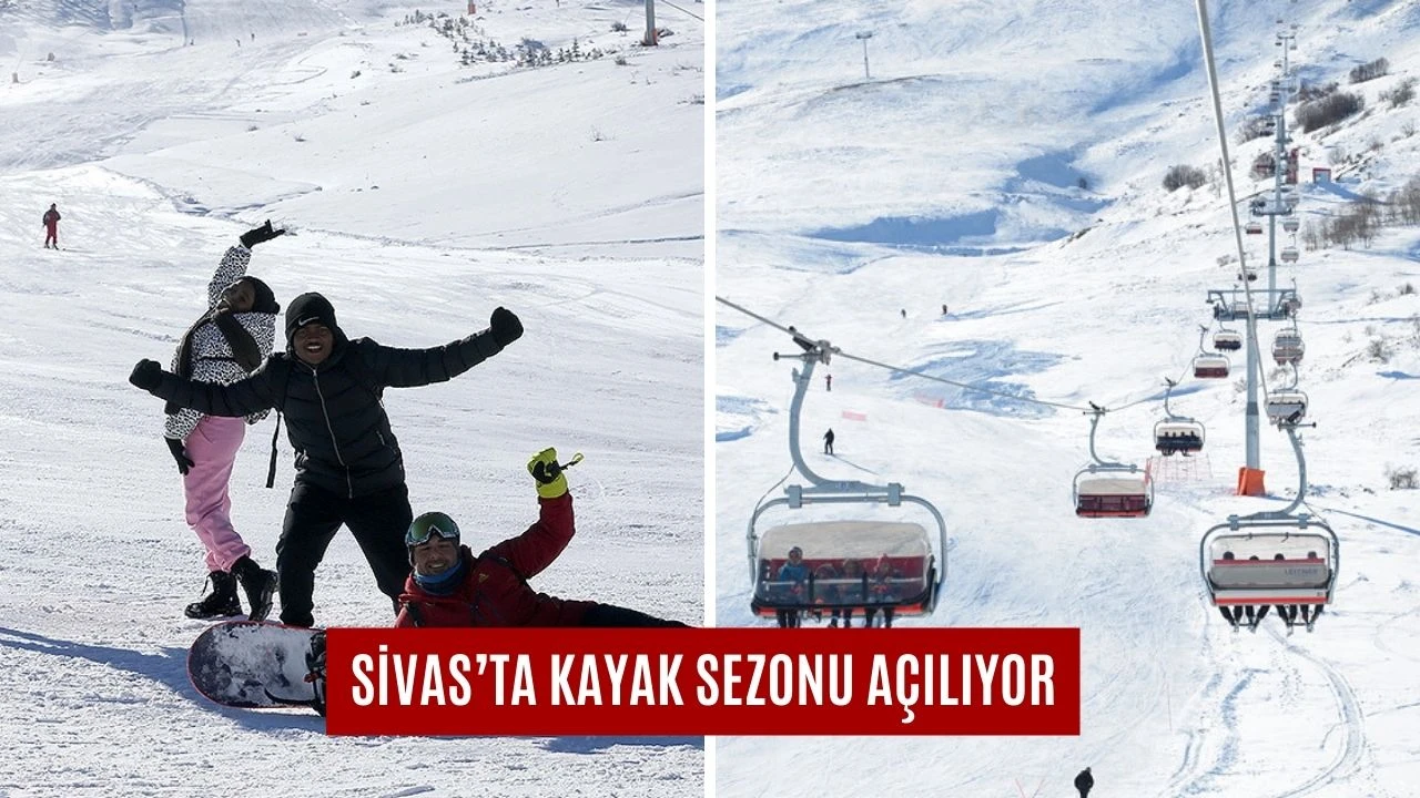 Sivas’ta Kayak Sezonu Açılıyor