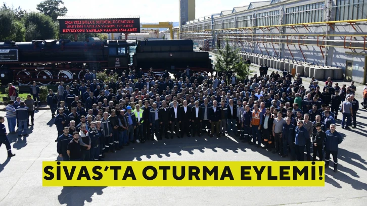 Sivas’ta Oturma Eylemi!