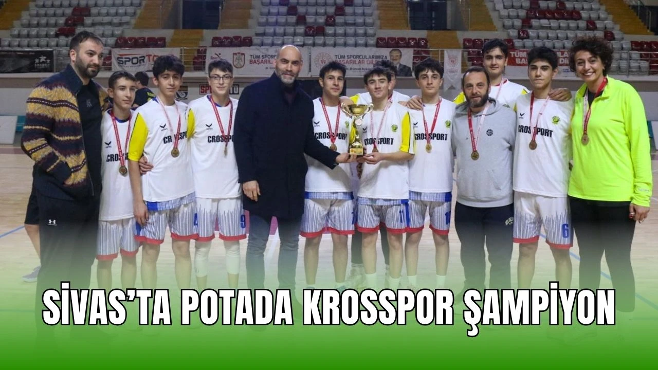 Sivas’ta Potada Krosspor Şampiyon