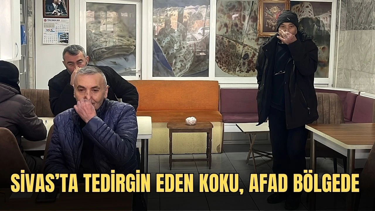 Sivas’ta Tedirgin Eden Koku, AFAD Bölgede 