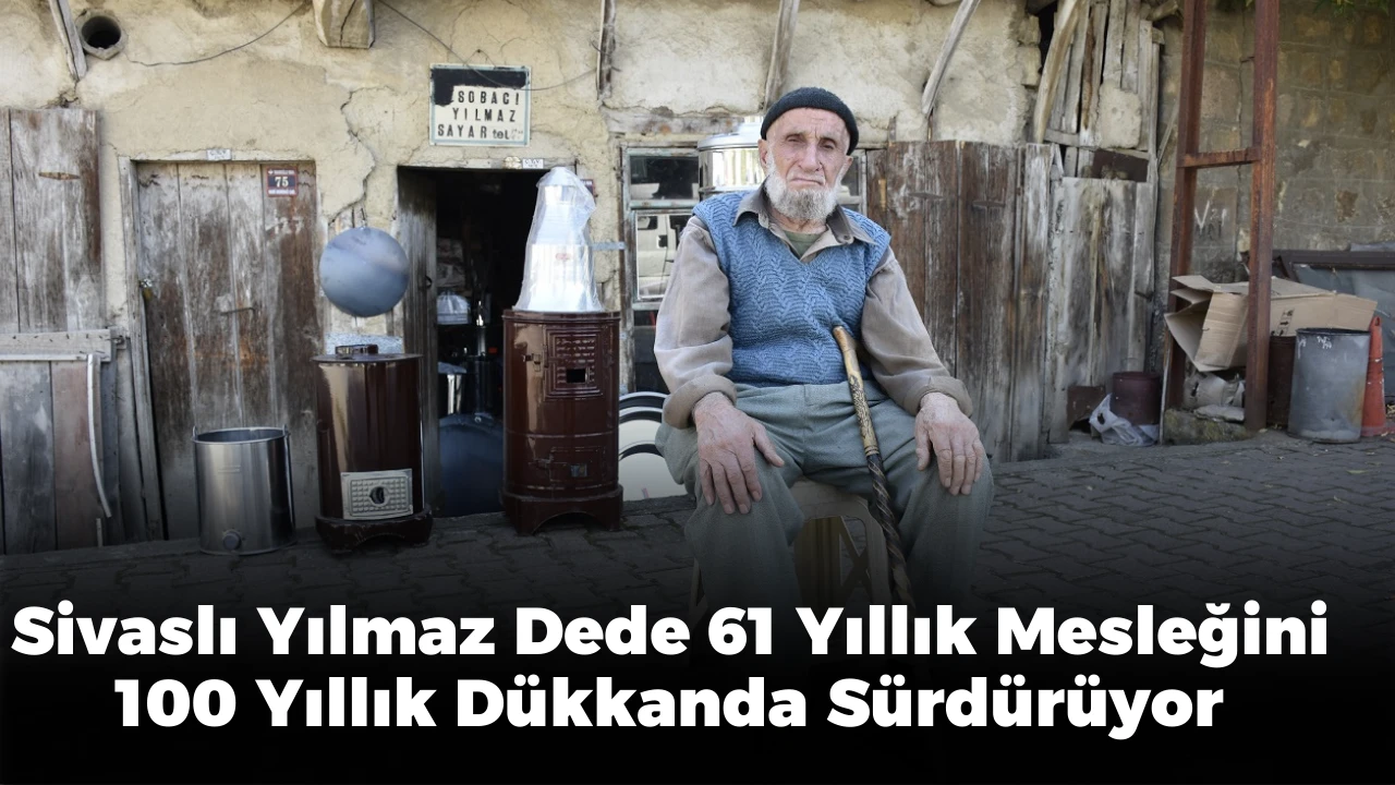 Sivaslı Yılmaz Dede 61 Yıllık Mesleğini 100 Yıllık Dükkanda Sürdürüyor