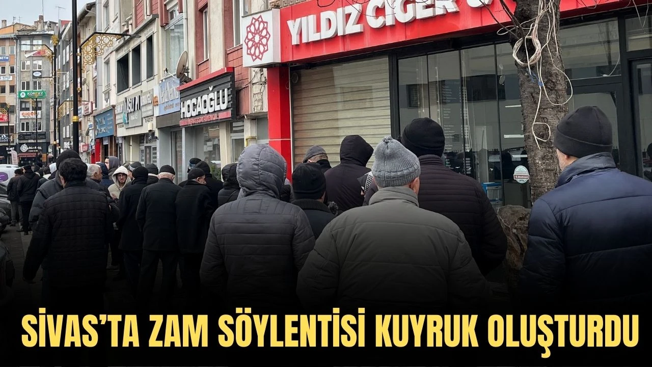 Sivas’ta Zam Söylentisi Kuyruk Oluşturdu