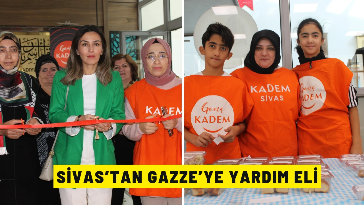 Sivas’tan Gazze’ye Yardım Eli