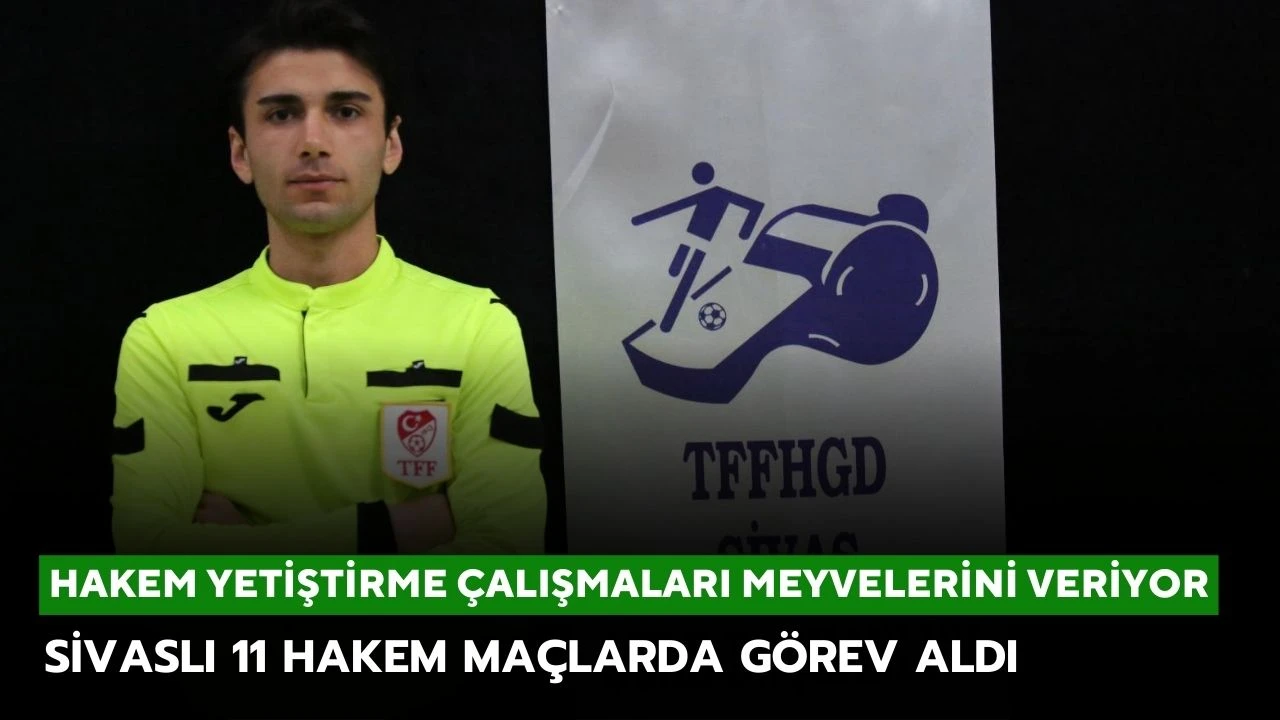 Sivaslı 11 Hakem Maçlarda Görev Aldı