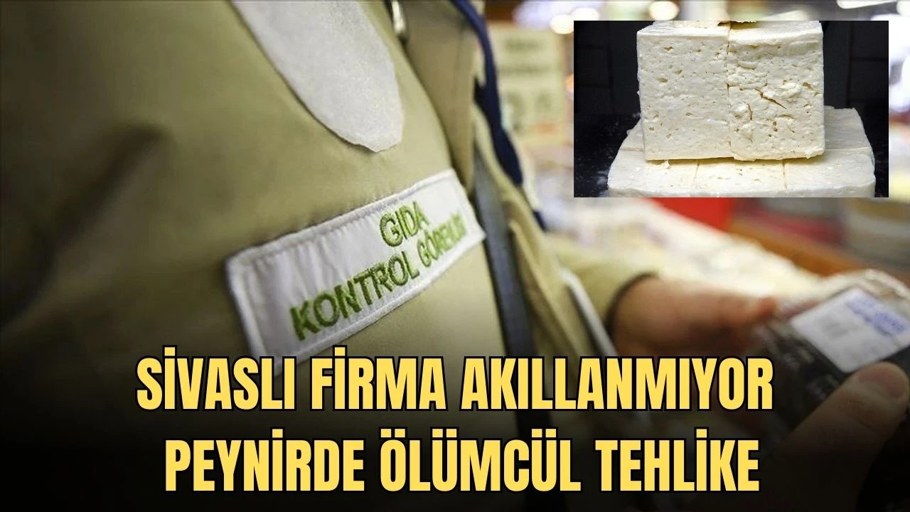 Sivaslı Firma Akıllanmıyor, Peynirde Ölümcül Tehlike