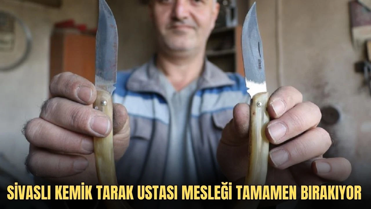 Sivaslı Kemik Tarak Ustası Mesleği Tamamen Bırakıyor