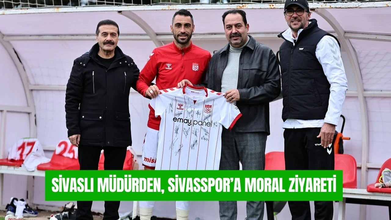 Sivaslı Müdürden, Sivasspor’a Moral Ziyareti