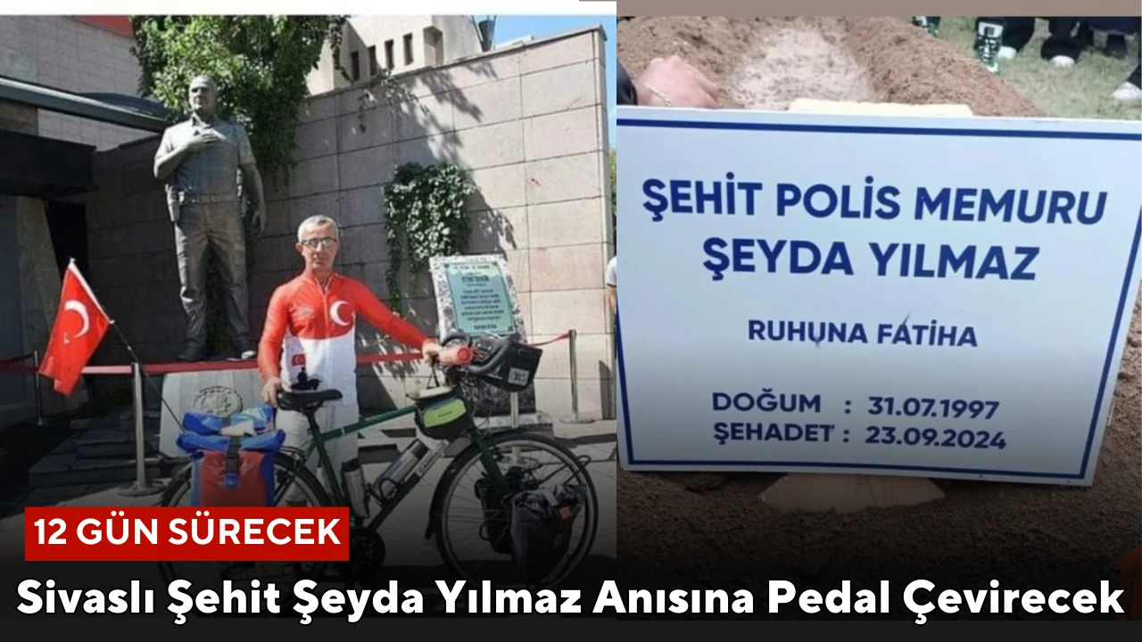 Sivaslı Şehit Şeyda Yılmaz Anısına Pedal Çevirecek