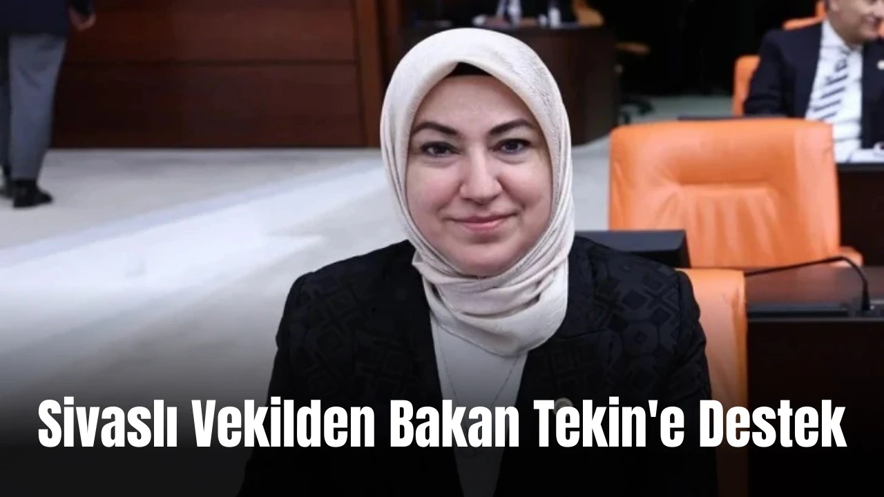 Sivaslı Vekilden Bakan Tekin'e Destek