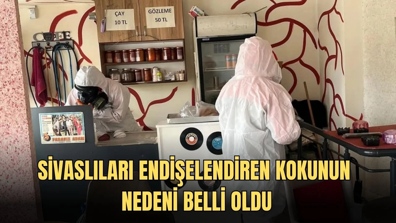 Sivaslıları Endişelendiren Kokunun Nedeni Belli Oldu