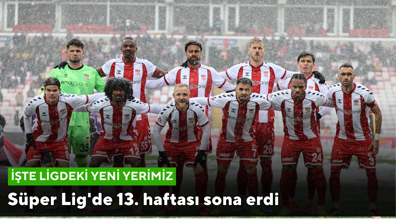 Sivasspor'un Ligdeki Yeni yeri