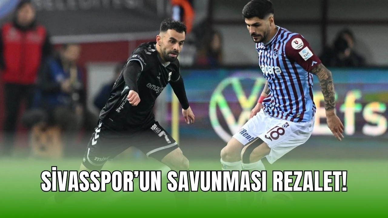 Sivasspor’un Savunması Rezalet!