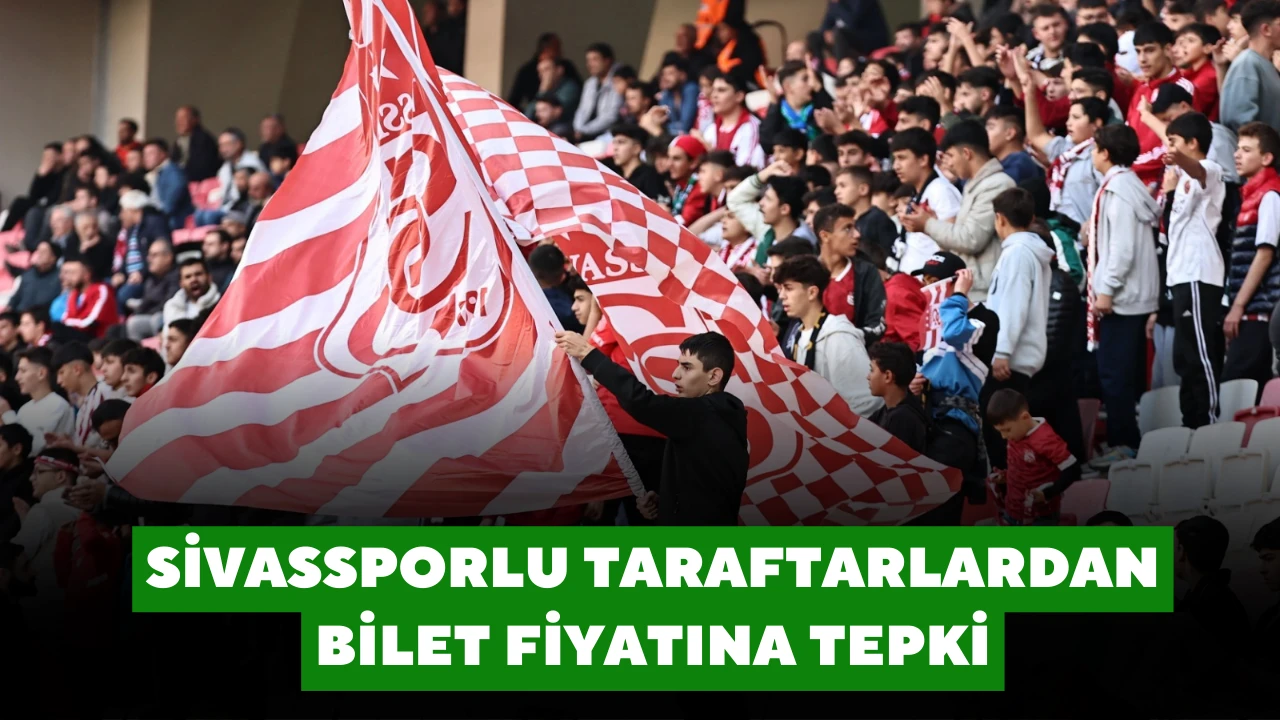 Sivassporlu Taraftardan Bilet Fiyatına Tepki