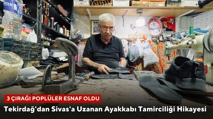 Tekirdağ'dan Sivas'a Uzanan Ayakkabı Tamirciliği Hikayesi