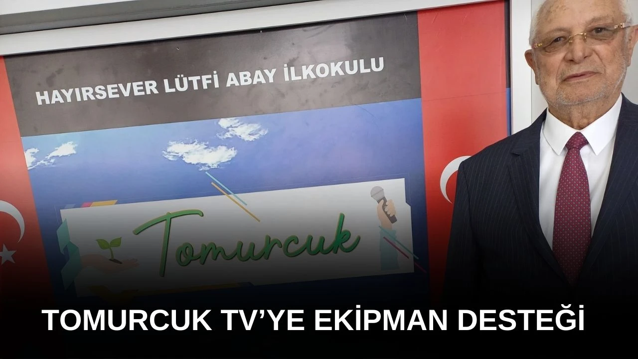 Tomurcuk TV’ye Ekipman Desteği