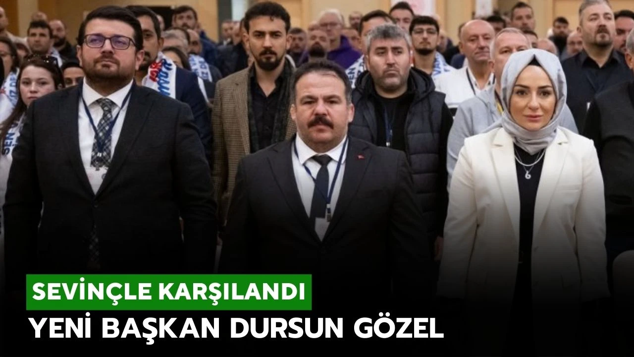 Yeni Başkan Dursun Gözel