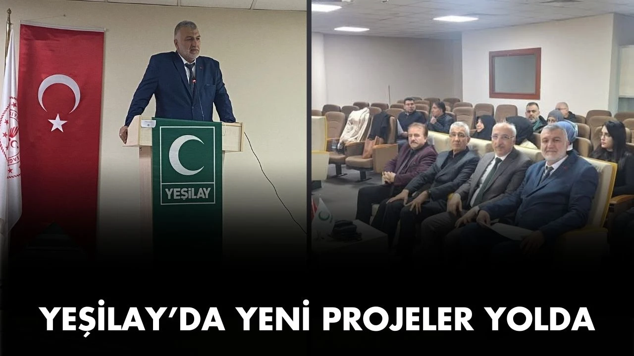 Yeşilay’da Yeni Projeler Yolda