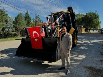 Akıncılar Belediyesi’ne Yeni İş Makinesi