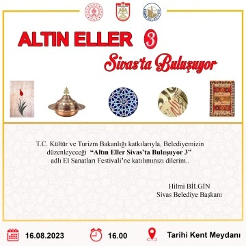 Altın Eller Festivali Başlıyor