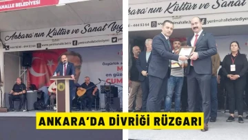 Ankara’da Divriği Rüzgarı