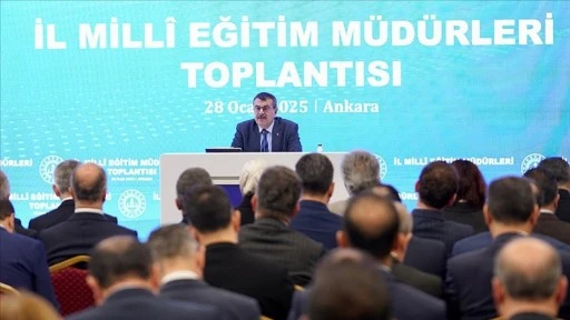 Bakan Tekin, 81 ilin milli eğitim müdürleriyle bir araya geldi