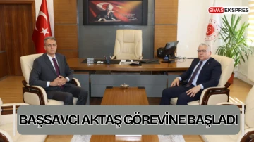 Başsavcı Aktaş Görevine Başladı