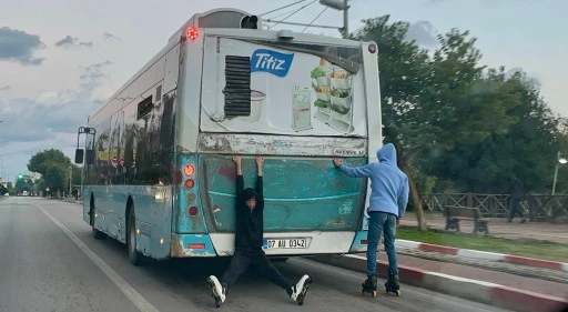 Canlarını böyle tehlikeye attılar