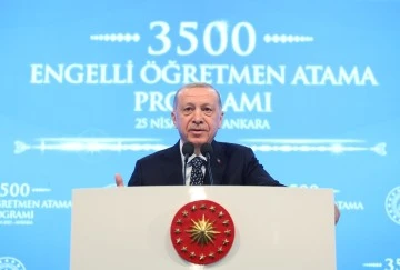 Cumhurbaşkanı Erdoğan: 45 Bin Yeni Öğretmen Atanacak