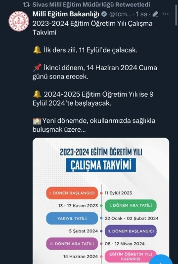 Ders Zili 11 Eylül'de Çalacak