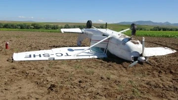 Eğitim Uçağı Düştü, Pilotlar Sağ Kurtuldu