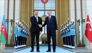 Erdoğan Aliyev İle Bir Araya Geldi