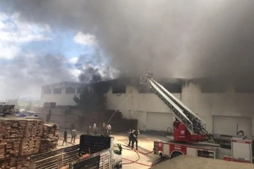 Fabrika'da Yangın