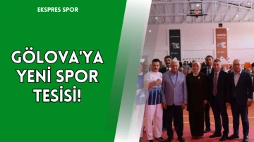 Gölova'ya Yeni Spor Tesisi!