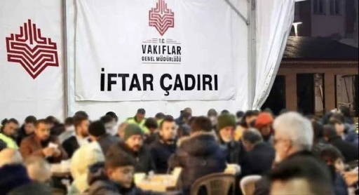 Vakıflar Genel Müdürlüğü Ramazan boyunca iftar verecek 