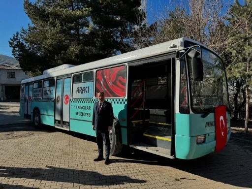 Akıncılar'da taziye aracı hizmete girdi 